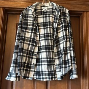 Old Navy Men’s small plaid button up